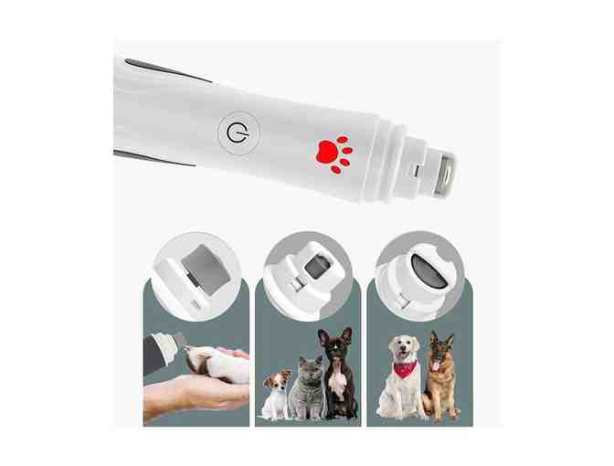Cordless Pet Nail File - with LED Lights