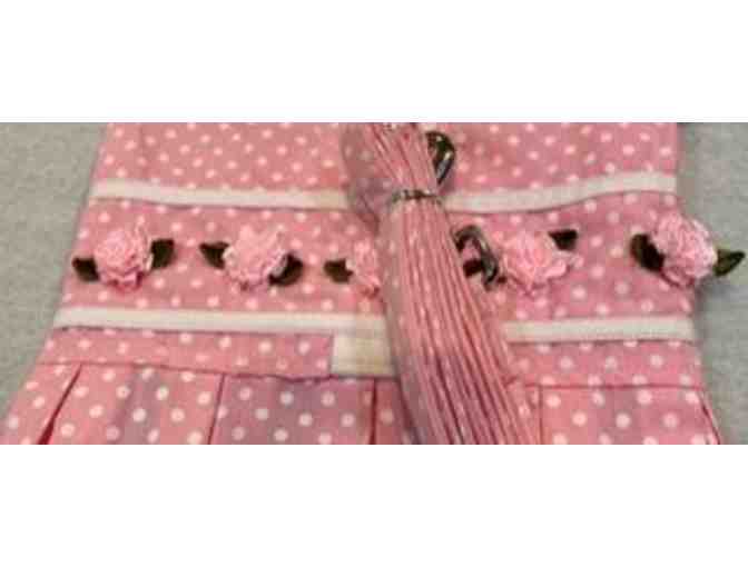 Doggie Design Pink Party Dress with Matching Leash, size M