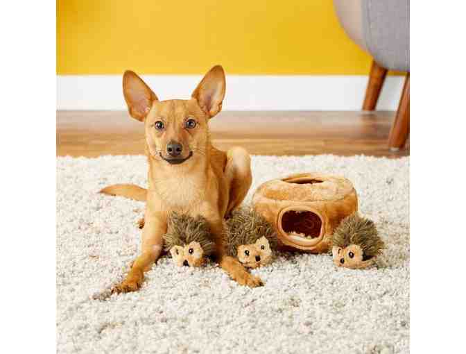 ZippyPaws Burrow Squeaky Hide & Seek Plush Dog Toy