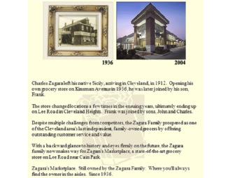 Six Weeks of Groceries from Zagara's Marketplace