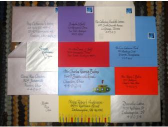 Wedding/Party Envelope Calligraphy by Christine Bates