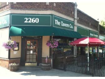 Tavern Company $25 Gift Certificate - Best of Heights 2012