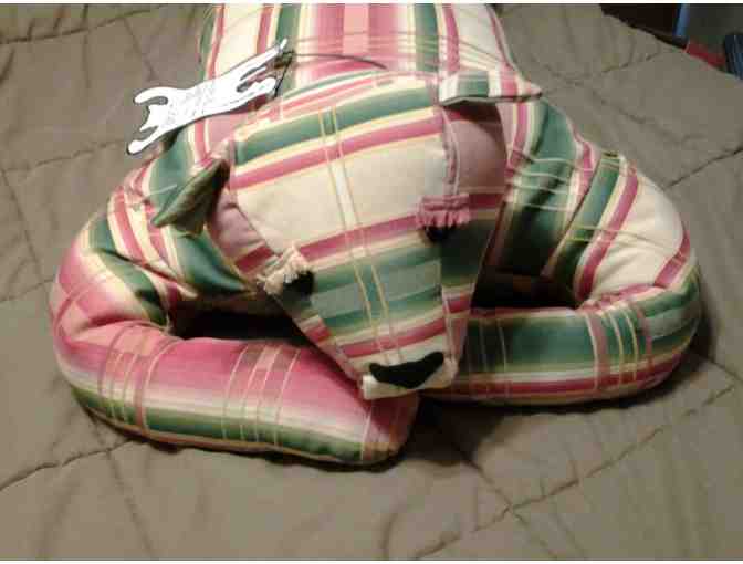 Handmade Stuffed Animal Pillow - 'Big Cat from Mars'