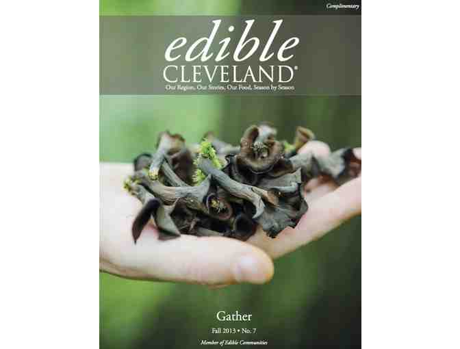 One Year Subscription to Edible Cleveland AND $10 Gift Certificate to Phoenix Coffee