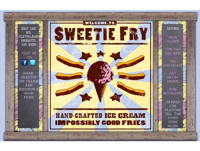 Sweetie Fry Ice Cream Party Pack for 24 People