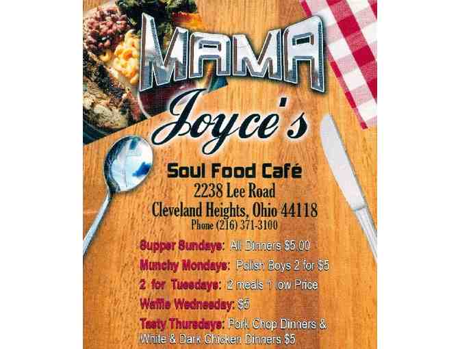 $25 Gift Certificate for Mama Joyce's Soul Food Cafe