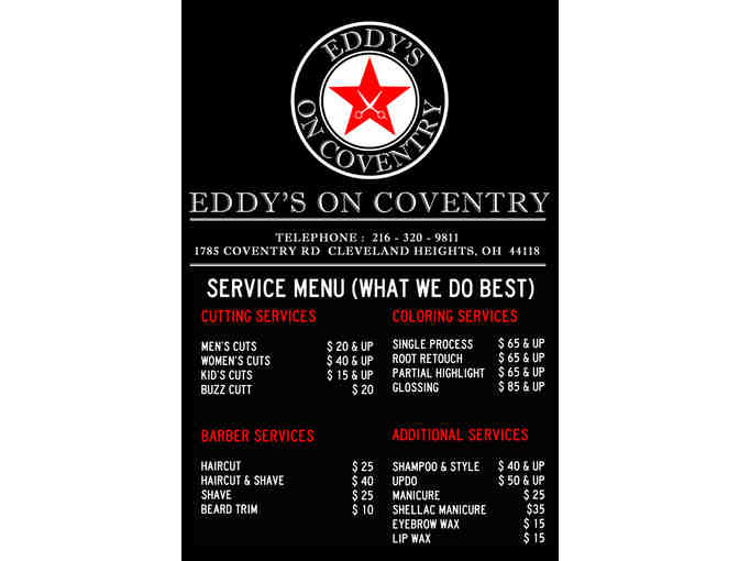 $25 Gift Card to Eddy's On Coventry