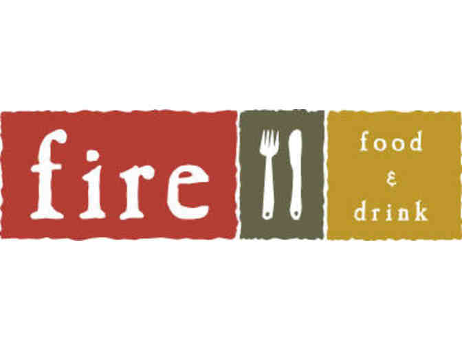 Lunch with Christine Link, Executive Director of the Ohio ACLU, at fire food and drink