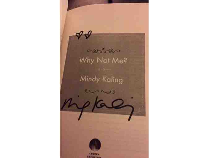 Signed Mindy Kaling's 'Why Not Me?' book