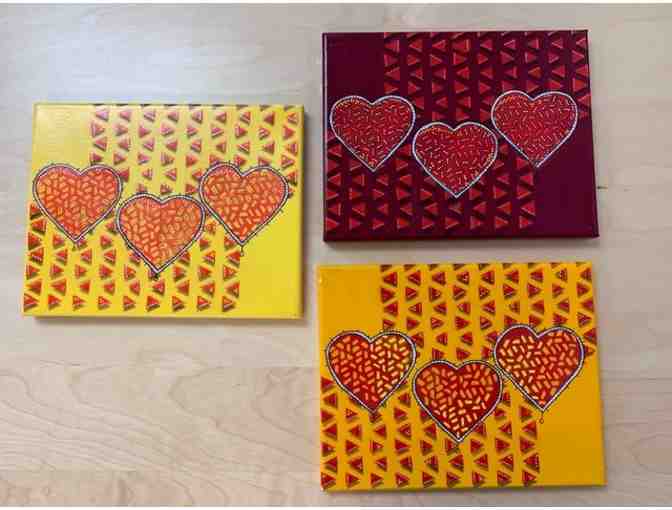 Hearts Hearts Hearts - buy individually or multiple for a collage