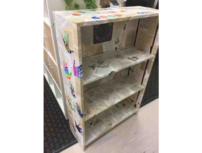 Bid on this Beautiful Bookcase created by 3rd grade