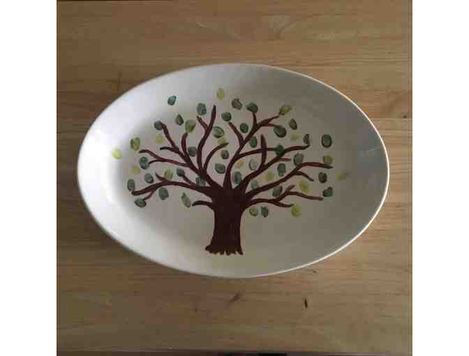 Ceramic Tree Platter - A Project by our Koalas Preschool Class