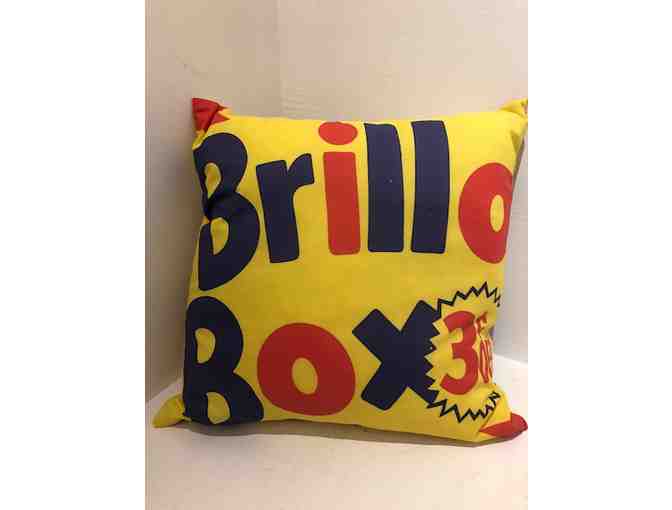 Meet Your Maker Gallery - Brillo Box Pillow & $20 Gift Certificate
