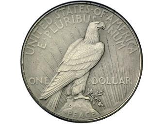 1922 Peace Silver Dollar