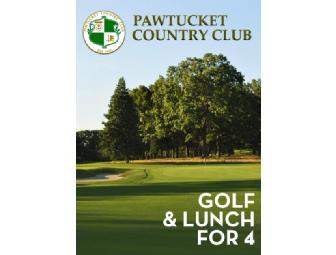 Golf & Lunch for 4 at Pawtucket Country Club