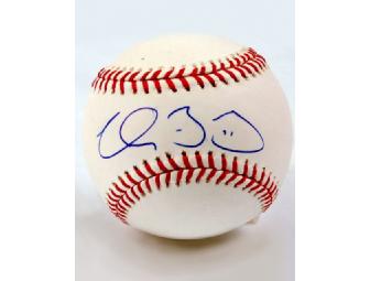 Baseball Autographed by Red Sox Pitcher Clay Buchholz