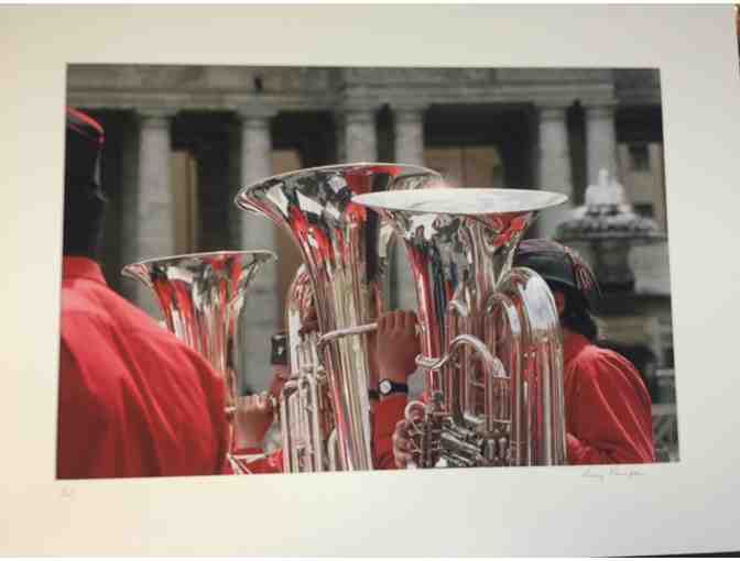 'Brass Band at the Vatican' Photograph by Lenny Rumpler