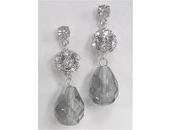 Bohemian Glass Crystal Earrings and Bracelet