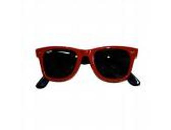 Hip & Hot! Red Unisex Wayfarer Sunglasses