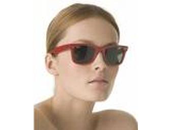 Hip & Hot! Red Unisex Wayfarer Sunglasses