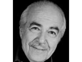 Audio books signed by voice actor George Guidall