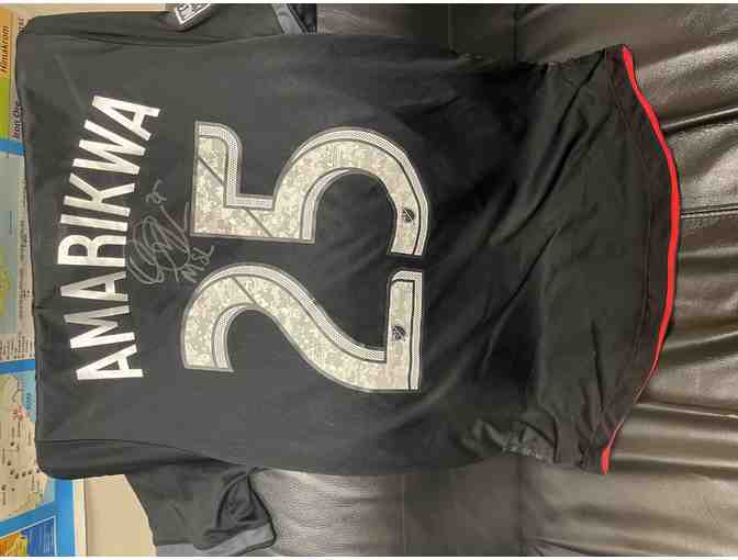 Signed DC United Quincy Amarikwa Jersey