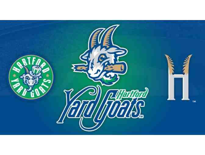 4 Tickets Hartford Yard Goats Baseball Game - Photo 1
