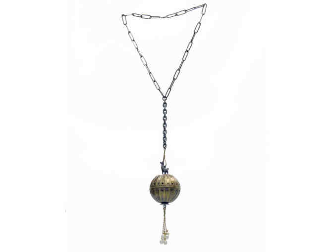 Minature World Necklace by Andy Cooperman for RJM