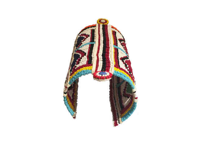 Authentic, Hand-beaded Maasai cuff donated by Lisa Linhardt