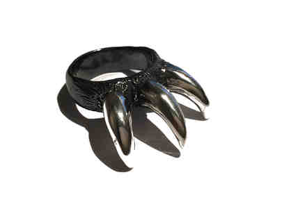 Beautiful Claw Ring by Kara Lubsen, Up In Arms