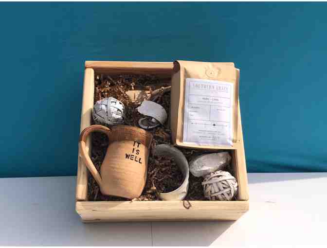 Coffee gift basket