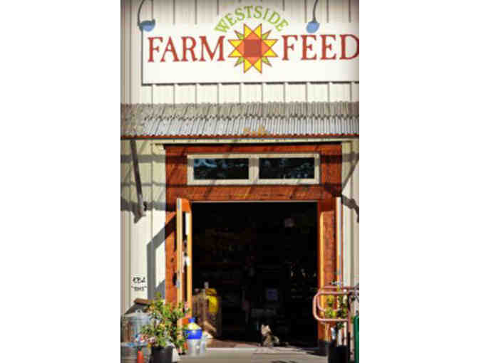 Westside Farm and Feed: $25 Gift Certificate