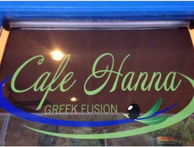 Cafe Hanna: $25 Gift Certificate