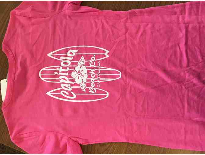 Capitola Beach Company: Pink T-Shirt and SunBum Lip Balm