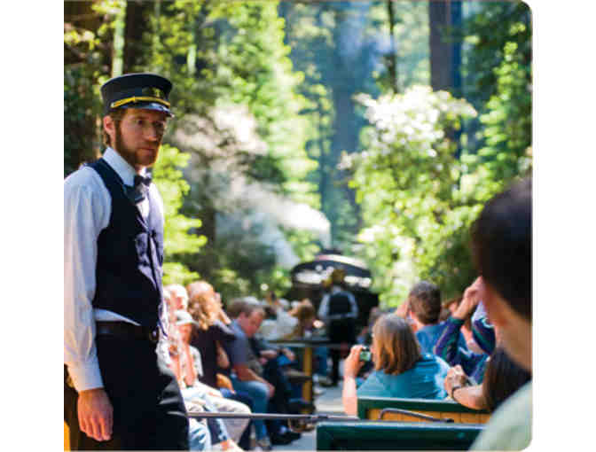 Roaring Camp & Big Trees Railroad: Train Tickets for Two