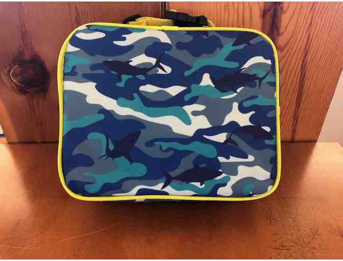 Bentology: Insulated Lunch Carrier and Removable Bento Containers (Shark Camo)