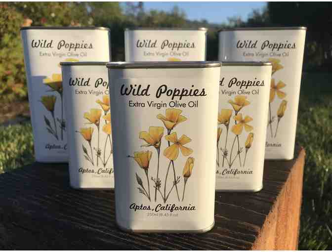 Wild Poppies Extra Virgin Olive Oil Gift Basket