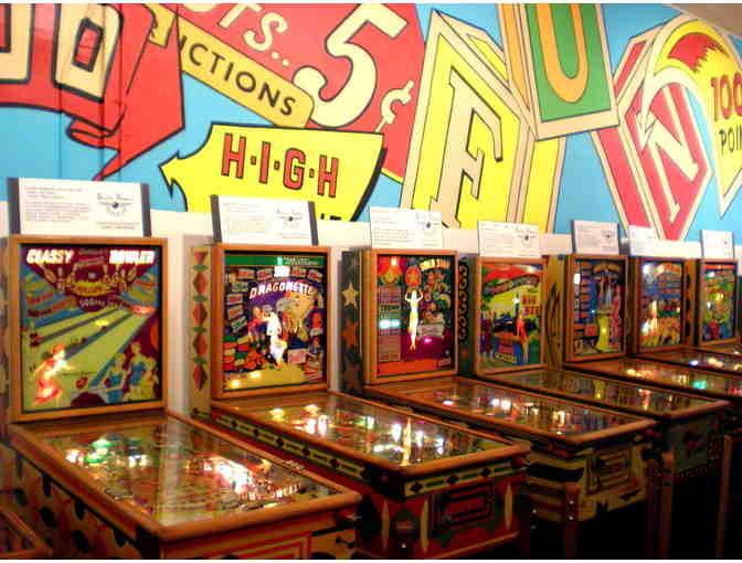 Pacific Pinball Museum: Family Admission Pass