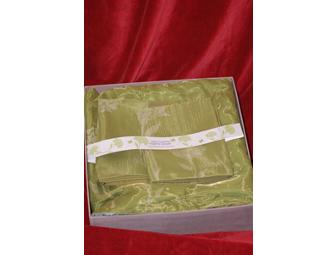 Duvet Cover Bedding in Silk Organza