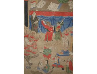 Folk Painting from Shen's Gallery - 100 % to Life Lab Science