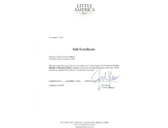 Flagstaff, AZ Getaway to the Little America Hotel