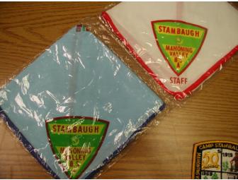 Camp Stambaugh Vintage Neckerchief, T-Shirt, Patch, & Slider Collection