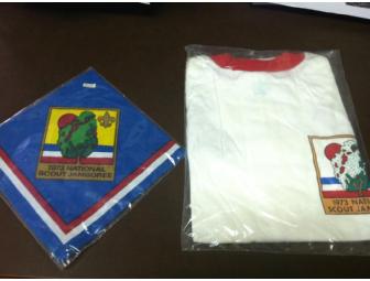 MINT CONDITION 1973 National Jamboree T-Shirt & Neckerchief