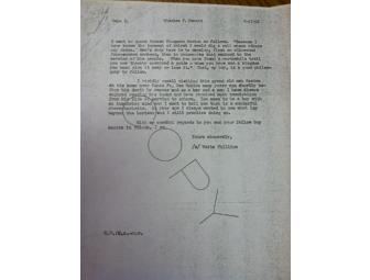 Copy of Waite Phillips Letter Donating Philmount Scout Ranch to the BSA