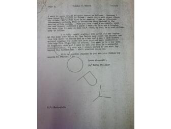 Copy of Waite Phillips Letter Donating Philmount Scout Ranch to the BSA