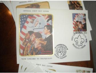 Complete Set of 50 First Day Covers/Stamps of Liberia