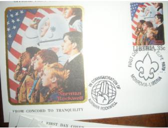 Complete Set of 50 First Day Covers/Stamps of Liberia