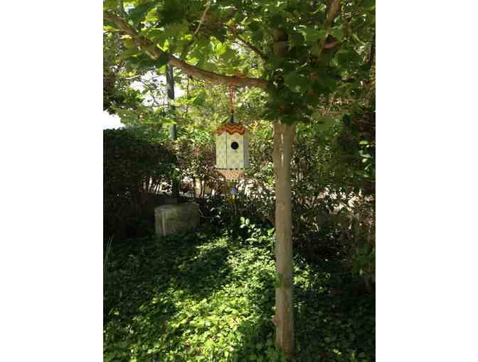 Beautiful birdhouse from MacKenzie-Childs