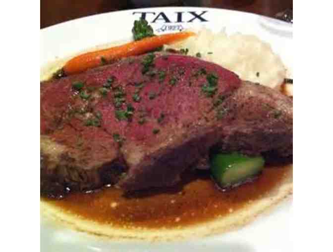 Gift Certificate for $50 for the Taix French Restaurant in Los Angeles