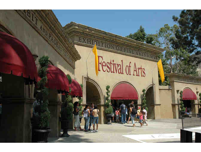 10 Passes to the 2016 Festival of Arts in Laguna Beach